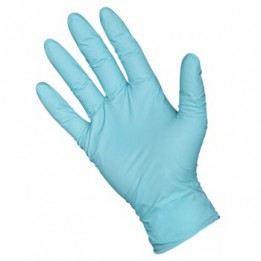 Голубые нитриловые перчатки Kleenguard* G10 24см, L, Kimberly-Clark