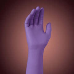 Нитриловые перчатки KIMTECH SCIENCE* PURPLE NITRILE XTRA* 30см, фиолетовые, XS, Kimberly-Clark