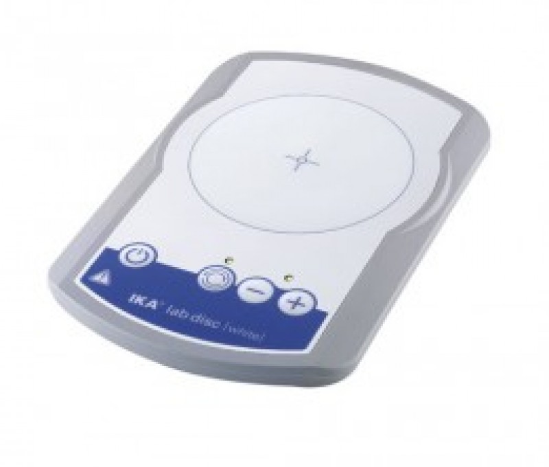 Lab disc white Ультраплоская компактная магнитная мешалка IKA