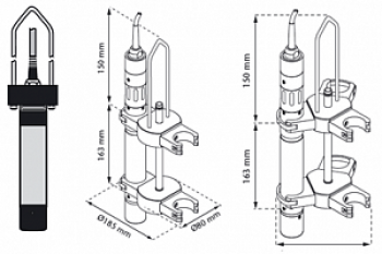 EH2/U 170 держатель датчика IQ WTW
