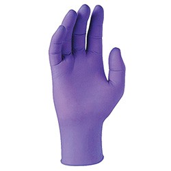 Нитриловые перчатки KIMTECH SCIENCE* PURPLE NITRILE* 24см, фиолетовые, XL, Kimberly-Clark