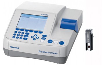 Спектрофотометр BioSpectrometer basic, 200 – 830 нм, 0 – 3 А, с кюветой μCuvette